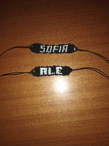 Forever 21 Personalized Macrame Bracelets - Choose Your Name 1