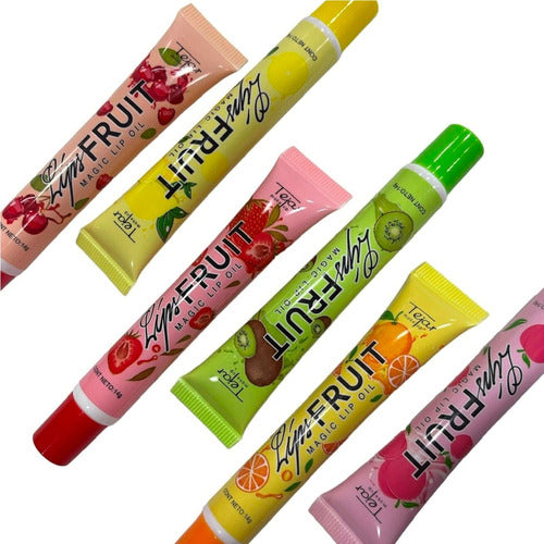 Tejar Magic Lip Oil Fruit Balm Set of 6 Units 1