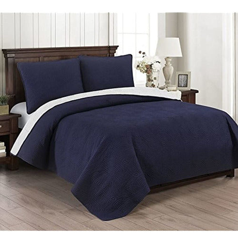 Brielle Home Wave - Reversible Ultra-Soft Comforter Set 0