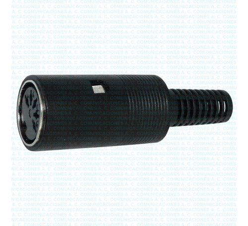 Generic DIN 5 Female Connector 180° Cable Factory 0