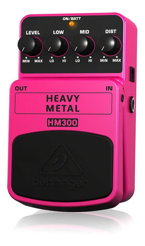 Behringer HM300 Heavy Metal Distortion Pedal 2