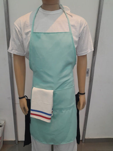 Gastronomic Kitchen Apron with Pocket, Stain-Resistant 76