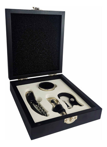 Father's Day Wine Accessories Set in Box - Bz3 0