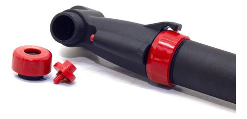 YYD Double Action Hand Bike Pump with Reversible Nozzle 2