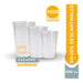 Stendy Disposable Transparent Plastic Cup 500cc - Pack of 1000 3