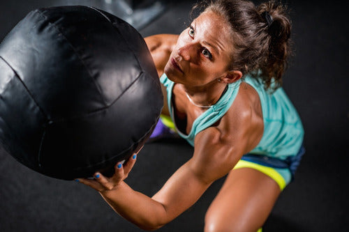 Wallball 9kg / Medicine Ball / Crossfit Y Funcional - Dojo 4