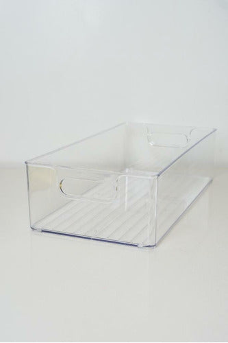 Organizador Crystal De Acrílico Rectangular Ancho L #7 1