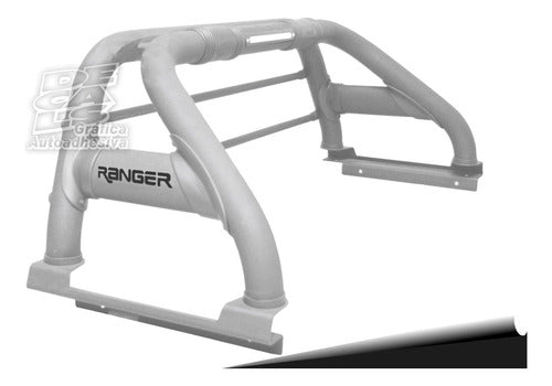 Ford Ranger Roll Bar Decal Set - 2 Units 4