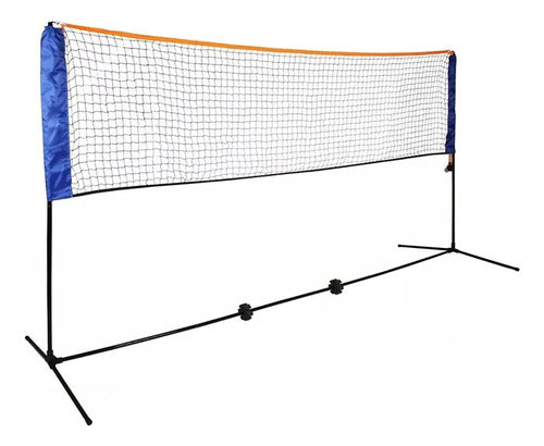 HTS Montevideo Portable Tennis Soccer Net 2 Mt with Carry Bag and Support 0