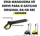 5 Metros Mangueira Com Trama De Aço Lava Jato Karcher Hd585 3