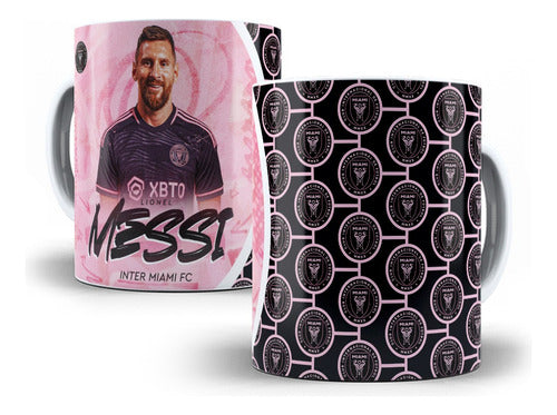 Tazas Inter Miami Messi  Souvenirs Cumpleaños Personalizada 0