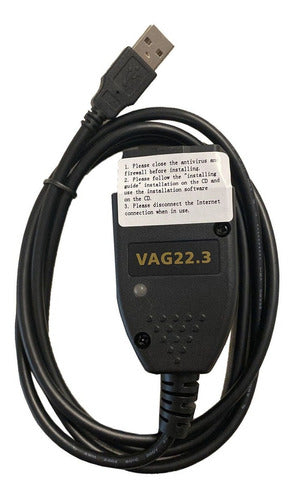 VAG COM Scanner Version V22.3 - Compatible with VW, Audi, Seat, Skoda 4