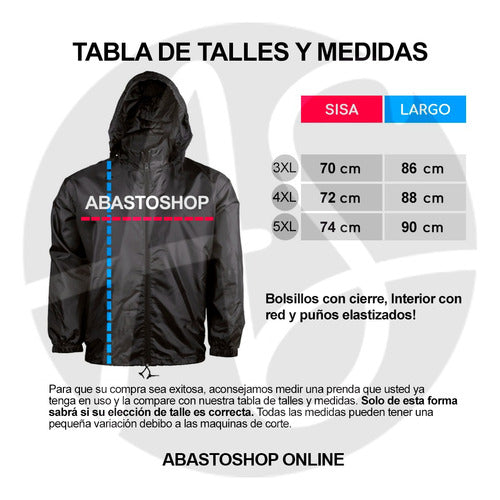 Fabricantes Campera Talles Especial Fitness Rompeviento Trekking Liviana 1