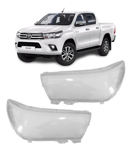 Acrylic Optical Lens for Toyota Hilux 2020 Base DX Version 0