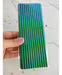 Metallic Iridescent Polypaper Straws - Pack of 25 9