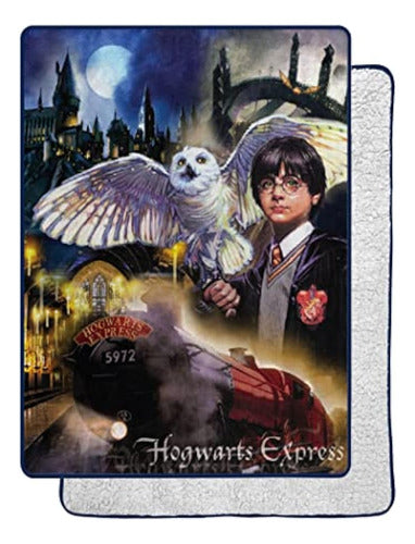 Northwest Harry Potter Magic Montage Manta Extragrande Con T 0