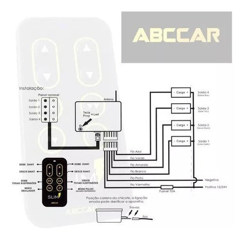 Controle Suspensao A Ar Para Bloco 8mm Vectra Antigo /95 5