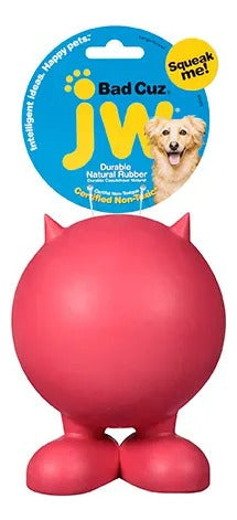 JW Bad Cuz Large Dog Toy with Squeaker Ball 1