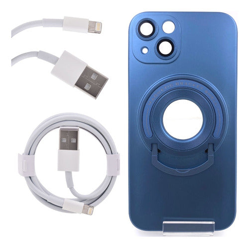 Protective Case + Charger Cable for iPhone 13 with Magsafe 6