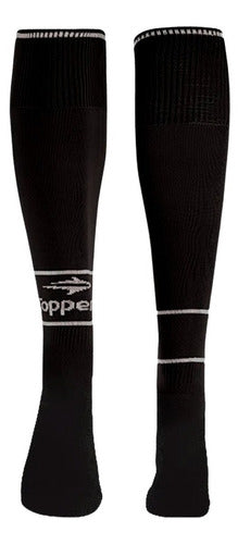 Topper Kids Classic Soccer Socks 173126 Black Empo2000 0