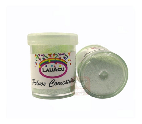 Edible Water Green Pearl Powder for Cake Decorating 0