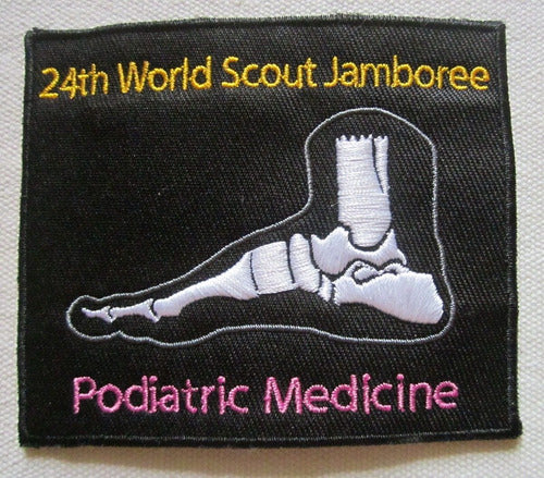 Parche Boy Scaut 24th Podiatric Medicine 0