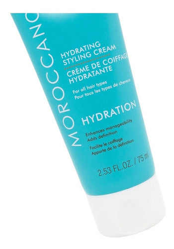 Moroccanoil Hydration Hydrating Styling Cream 75ml Travel Size 3