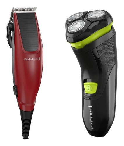 Remington Wireless Shaver R31A + Hair Trimmer HC1095 Combo 0