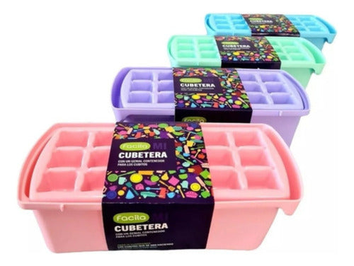 Master Sale Pack X3 Ice Cube Trays with Storage Container 0