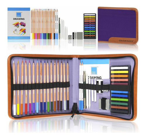 Set De Arte Dibujo Colour Block [7gxjrwg2] 0