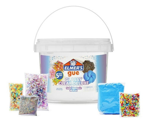 Elmer's Glassy Clear Deluxe Slime Bucket 0