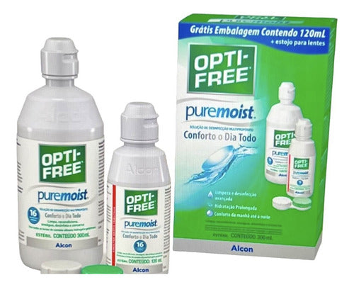 Opti Free Pure Moist 420 Ml Kit 0