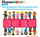 PicassoTiles 16 Piece Action Figures Toy Set Expansion Variety Pack 4