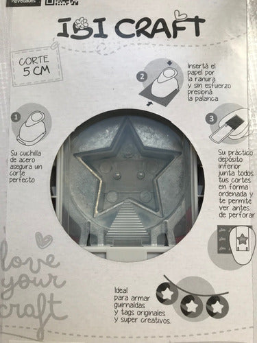 Ibi Craft 2'' Star Punch for Paper and Cardstock 1