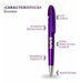 Nave Grafica Customizable Retractable Purple Pens X50 2