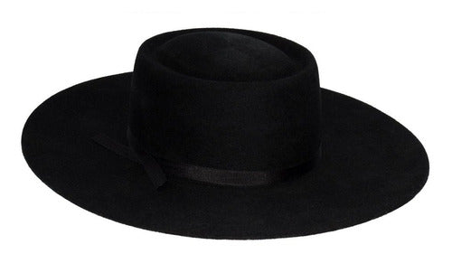 Gaucho Wool Hat - 12 cm Brim 0