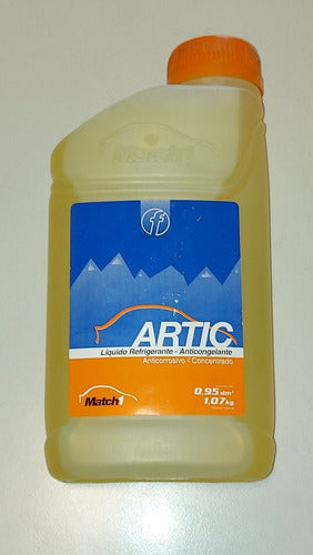 Match 1 Yellow Concentrated Antifreeze Coolant 2