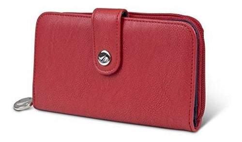 Nautica Be Shore Cartera Para Mujer Con Cierre Rfid 0