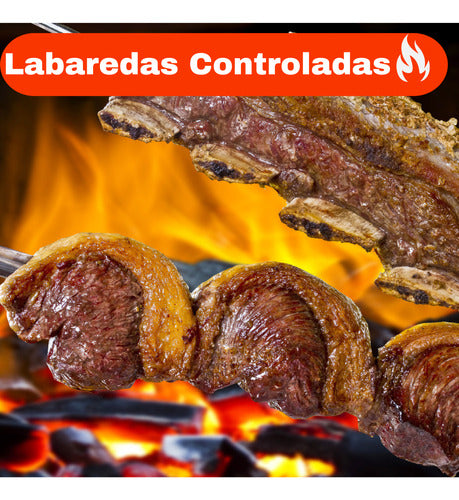 Carvão Vegetal Brasa Forte Para Churrasco 9kg Frete Grátis 4