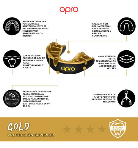 OPRO Gold UFC Mouthguard 3