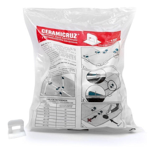 Ceramicruz Leveling Spacer for Porcelain and Ceramic Tile - 150 Units 0