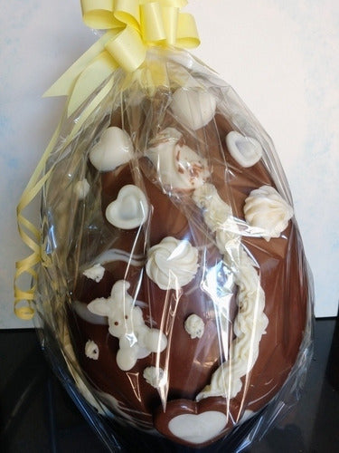 Handcrafted 3 Kg Easter Egg N° 30 Premium Chocolate 3