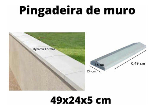 Forma/molde Abs 1,5mm  (pingadeira Reta) 3