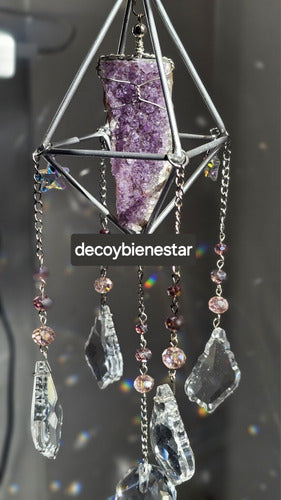 Decoybienestar Atrapasoles Suncatcher Chakras 2