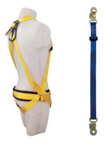 Complete Worker's Kit: Full Harness + 1.5m Fall Arrest Lanyard 0