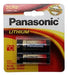 Panasonic 6 Volt Lithium Cylinder Battery (2CR5 MP-A1B) 0