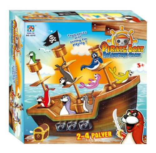 SV Pirate Seal Balance Boat Game Fun Hours 32cm 3