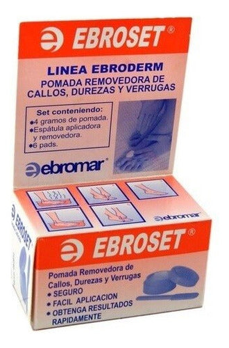 Ebroset Pomada Removedora De Durezas , Callos Y Verrugas 2