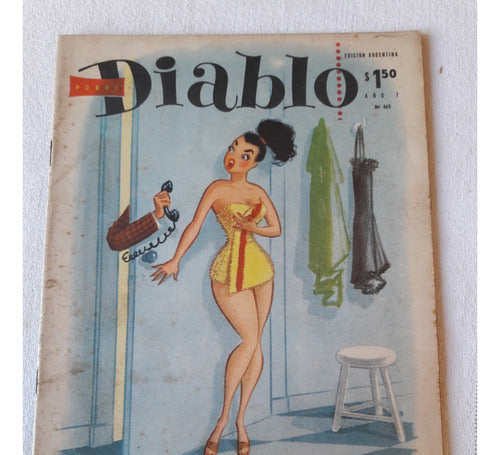 Pobre Diablo Nº 448 Revista Ed Zig Zag 1954 Eliseo Plana 0