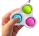 Pop It Fidget Toy Keychain Set of 3 Bubble Sensory Antistress 7